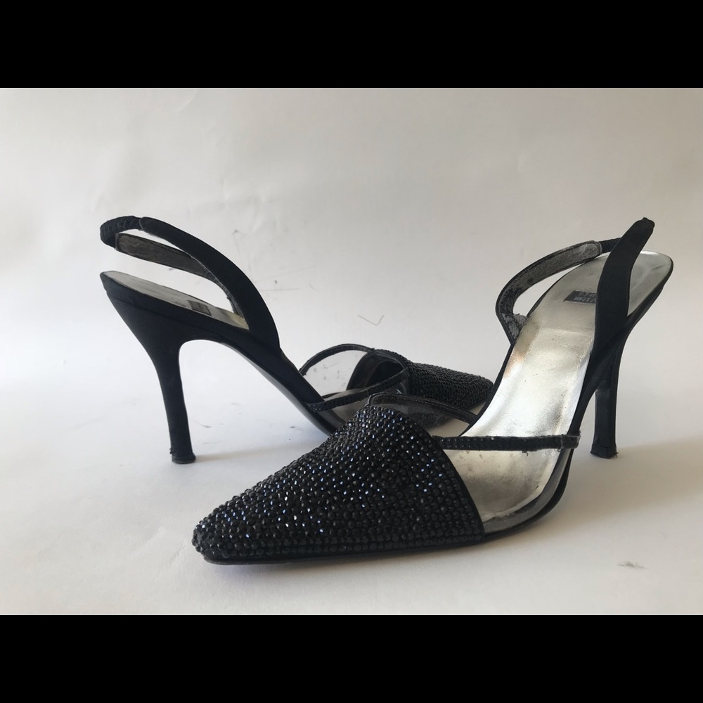 PAVE COLLECTION Stuart Weitzman Black Crystal